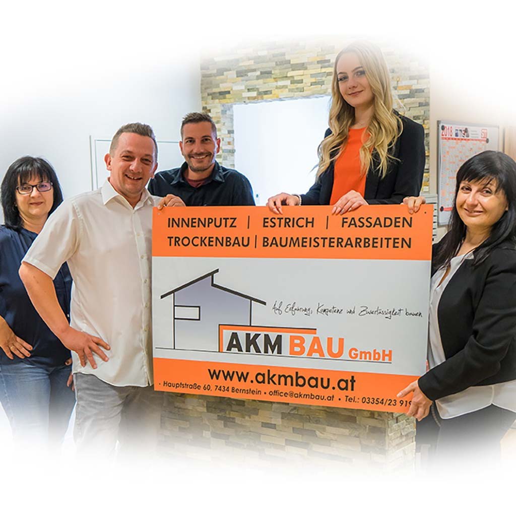 Das Team von AKM BAU GmbH im Burgenland
